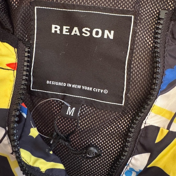 Reason logo Sailor Bear Half-Zip Anorak nwot
Sz M - Picture 4 of 11